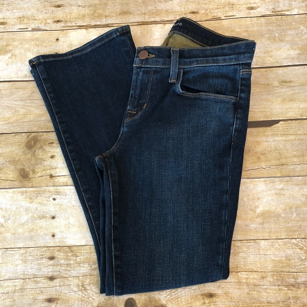 J Brand Selena Crop Boot Cut in Lonesome Size 26 - Picture 2 of 8